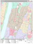 Yonkers Digital Map Premium Style