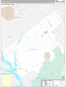 Abbeville County, SC Digital Map Premium Style