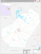 Adair County, KY Digital Map Premium Style