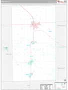 Adams County, IN Digital Map Premium Style