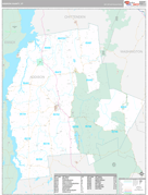 Addison County, VT Digital Map Premium Style