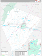 Albemarle County, VA Digital Map Premium Style