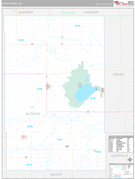 Alfalfa County, OK Digital Map Premium Style