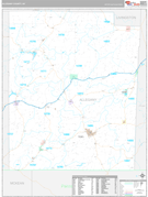 Allegany County, NY Digital Map Premium Style