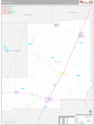 Allen Parish (County), LA Digital Map Premium Style