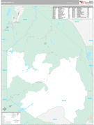 Alpine County, CA Digital Map Premium Style