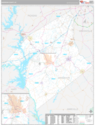 Anderson County, SC Digital Map Premium Style