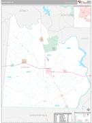 Anson County, NC Digital Map Premium Style