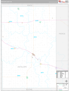 Antelope County, NE Digital Map Premium Style