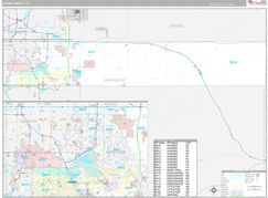 Arapahoe County, CO Digital Map Premium Style