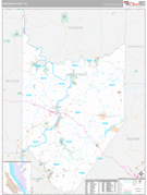 Armstrong County, PA Digital Map Premium Style