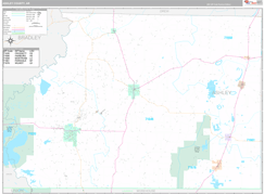 Ashley County, AR Digital Map Premium Style