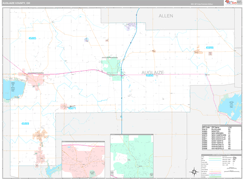 Auglaize County, OH Digital Map Premium Style