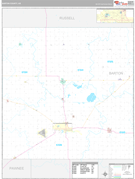 Barton County, KS Digital Map Premium Style