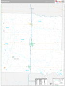 Bates County, MO Digital Map Premium Style