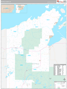 Bayfield County, WI Digital Map Premium Style