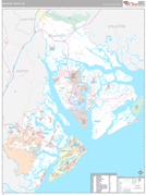 Beaufort County, SC Digital Map Premium Style