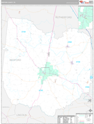 Bedford County, TN Digital Map Premium Style