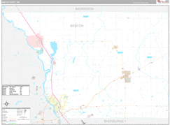 Benton County, MN Digital Map Premium Style