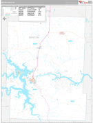 Benton County, MO Digital Map Premium Style