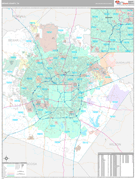 Bexar County, TX Digital Map Premium Style