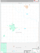 Blackford County, IN Digital Map Premium Style