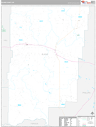 Blaine County, MT Digital Map Premium Style