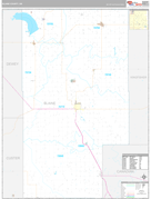 Blaine County, OK Digital Map Premium Style