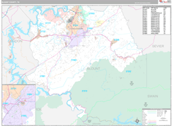 Blount County, TN Digital Map Premium Style
