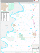 Bolivar County, MS Digital Map Premium Style