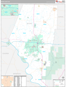 Boone County, MO Digital Map Premium Style