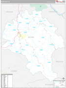 Boone County, WV Digital Map Premium Style