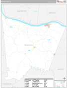 Bracken County, KY Digital Map Premium Style