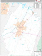 Bradley County, TN Digital Map Premium Style