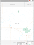 Briscoe County, TX Digital Map Premium Style