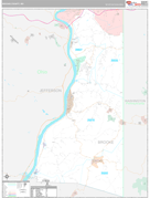 Brooke County, WV Digital Map Premium Style