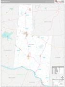 Brown County, OH Digital Map Premium Style