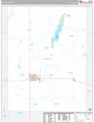 Brown County, SD Digital Map Premium Style