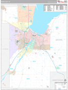 Brown County, WI Digital Map Premium Style