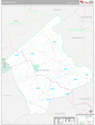 Buchanan County, VA Digital Map Premium Style