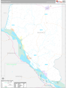 Buffalo County, WI Digital Map Premium Style