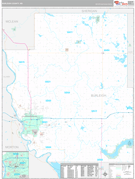 Burleigh County, ND Digital Map Premium Style