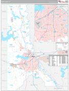 Caddo Parish (County), LA Digital Map Premium Style