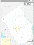 Caldwell County, KY Digital Map Premium Style