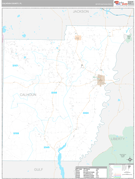 Calhoun County, FL Digital Map Premium Style