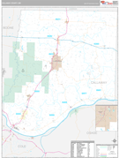 Callaway County, MO Digital Map Premium Style