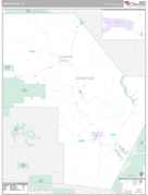 Cameron County, PA Digital Map Premium Style