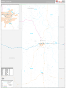 Campbell County, WY Digital Map Premium Style