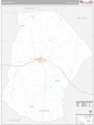 Cannon County, TN Digital Map Premium Style