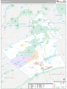 Carbon County, PA Digital Map Premium Style